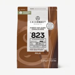 Шоколад молочный CALLEBAUT 33,6% 500 г 823NV-595