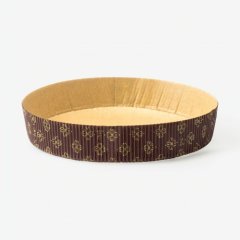 Форма бумажная для выпечки пирога D155 H35 мм 1 шт 